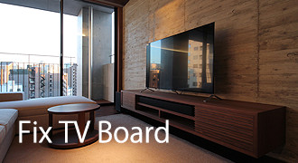 壁面収納 取付けテレビボード＆AVボードシアター